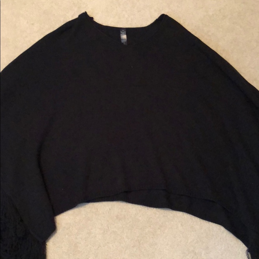 Black poncho